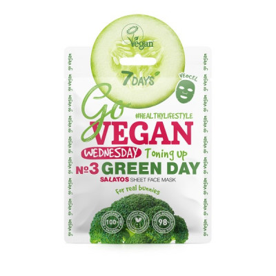 7 DAYS,GO VEGAN WEDNESDAY Nº3 GREEN DAY 25g